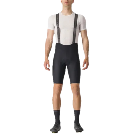 ElementStore - Castelli pánske kraťasy s laclem Espresso 3, Black