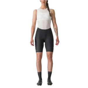 Castelli dámske cyklistické kraťasy do pása Espresso, Black