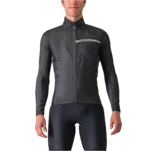 Castelli větrovka Squadra Stretch, Light Black/Dark Gray