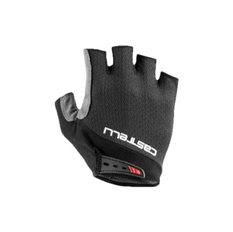 ElementStore - Castelli pánske cyklistické rukavice Entrata V, Light Black