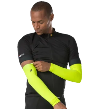 Trek cyklistické termonávleky na ruce radioaktivní žlutá