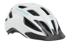 Cyklistická prilba Bontrager Solstice, biela/zelená opálová