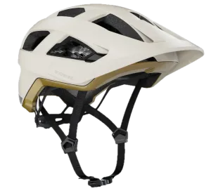 MTB prilba Trek Quantum WaveCel, Era White/Old Style Gold