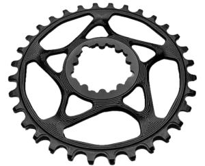Prevodník SRAM s priamym uchytením na tisícihran tromi skrutkami 34T offset 3 mm, black