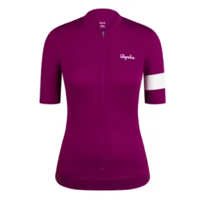 Rapha ľahký dámsky cyklistický dres Core, fialový