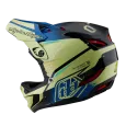 Troy Lee Designs integrální helma D4 Composite MIPS glo yellow