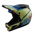 Troy Lee Designs integrální helma D4 Composite MIPS neon žlutá