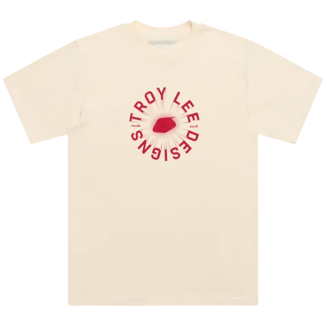 Troy Lee Designs Tričko Rotation vintage white