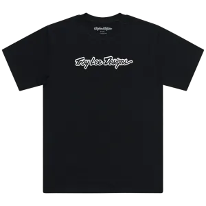 Troy Lee Designs tričko Signature černé