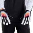 Troy Lee Designs rukavice Air Optic bílá černá