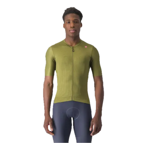 Castelli cyklistický dres Espresso olivová