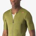 Castelli cyklistický dres Espresso Sage Electric Lime