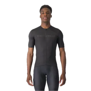 Castelli pánsky cyklistický dres Prologo Lite, Light Black