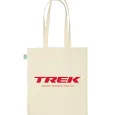 ElementStore - Trek plátená taška Ride Bikes Have Fun Feel Good Tote Bag, Tan
