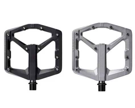 Crankbrothers pedály Stamp 3 Large černé stříbrné