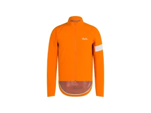 Rapha pánska nepremokavá cyklistická bunda Core II, oranžová/biela
