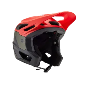 Fox integrální helma Dropframe CE černá červená