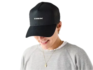 Trek kšiltovka s logem černá bílá