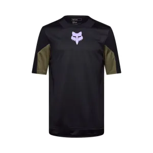Fox pánsky dres s krátkym rukávom Defend Ss Jersey Park, Black