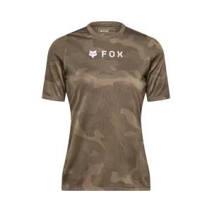 Fox cyklistický dres W Ranger Tru Dri Dirt kamufláž