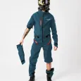 Dirtlej kombinéza Dirtsuit SFD Edition v.4 zelenomodrá