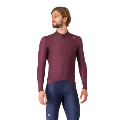 ElementStore - castelli-pansky-cyklisticky-termo-dres-espresso-deep-bordeaux-1
