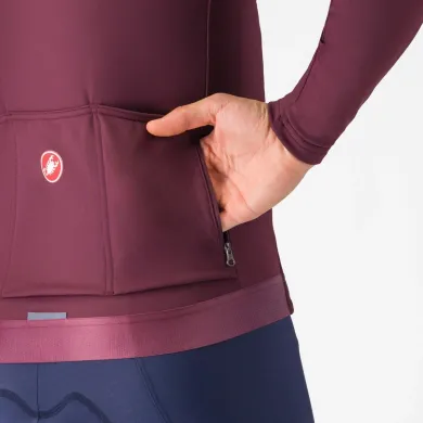ElementStore - castelli-pansky-cyklisticky-termo-dres-espresso-deep-bordeaux-4