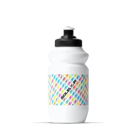 Solely.JR cyklistická láhev 350ml bílá