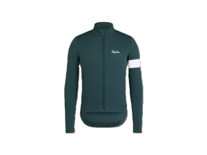Rapha Core pánska zimná cyklistická bunda Forest Green