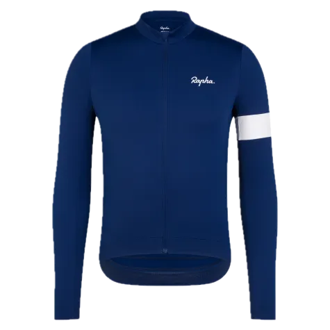 ElementStore - Rapha Core cyklistický termodres s dlhým rukávom Navy