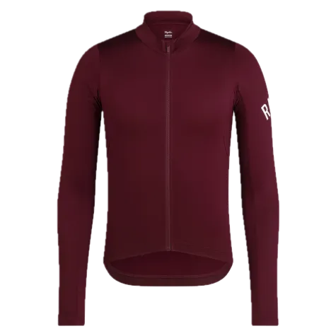 Rapha pánský cyklistický dres s dlouhým rukávem Pro Team bordó