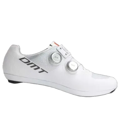 DMT cestné tretry KR0 EVO 2025, biele/strieborné