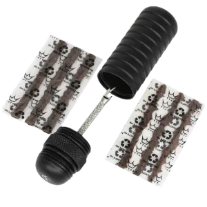 Peaty's opravná sada na bezdušové plášte Holeshot, čierna