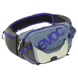 EVOC HIP PACK PRO 3 Steel - Violet - Dark olive