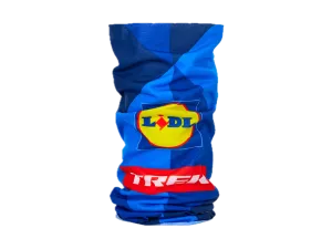 Trek cyklistický nákrčník Santini tímu Lidl-Trek, tmavo modrá/žltá, one size