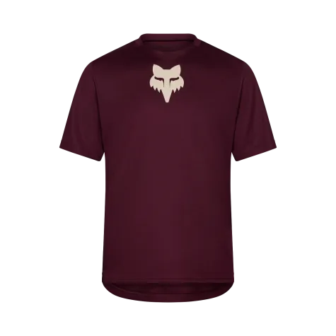 Fox-pánský-dres-s-krátkým-rukávem-Ranger-Fox-Head-Dark-Maroon-1