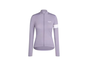 Rapha dámský cyklistický termodres s dlouhým rukávem Core, Lilac Grey:White 1